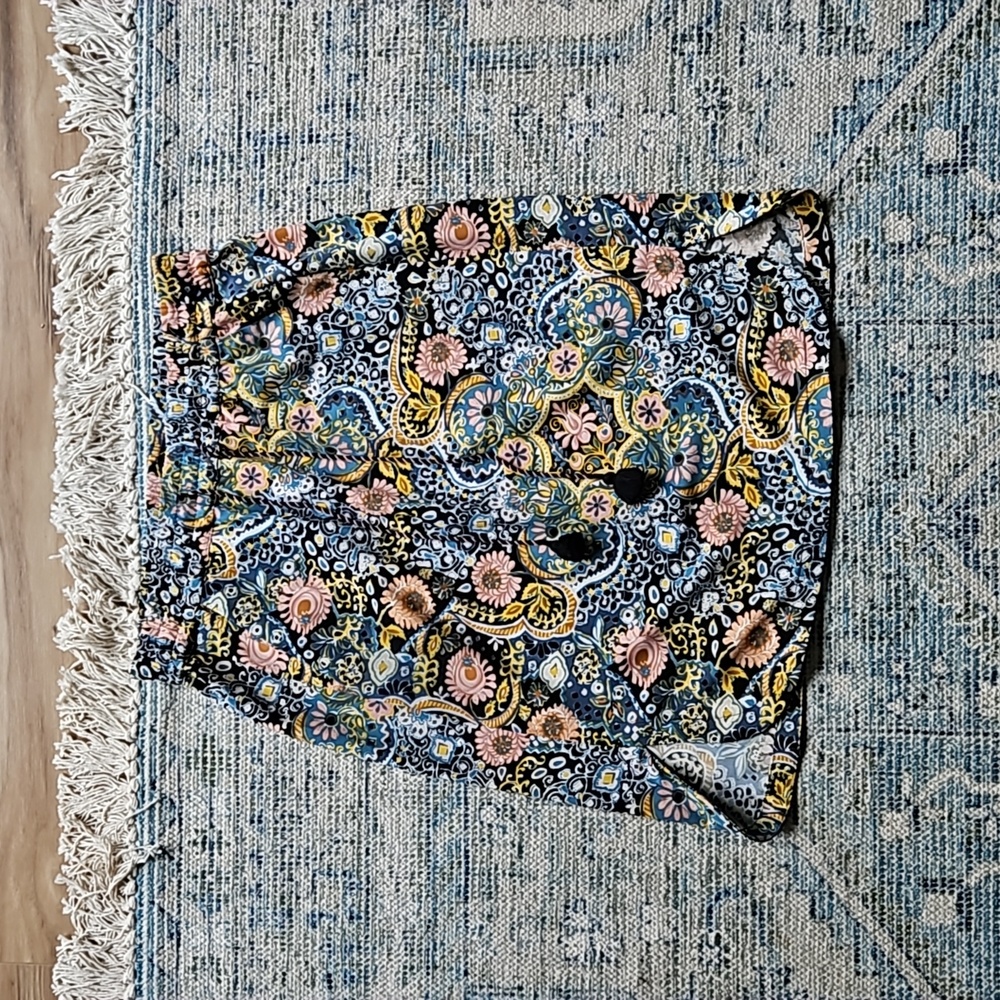 Women's Loft Knee Lengrh Floral Skirt